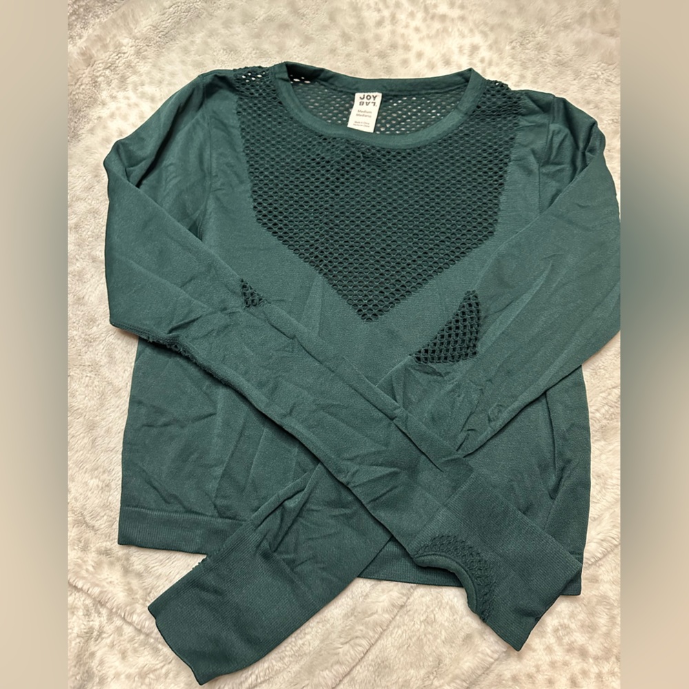 JOY LAB 💚 Fitted Crop
